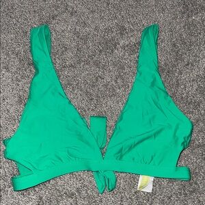 Vibrant Green Bikini Top
